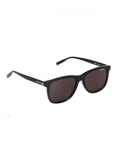 Eyewear Square Horn-Rim Sunglasses Black - MONTBLANC - BALAAN 1