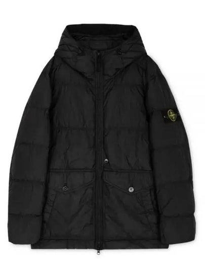 Crinkle Reps Re-Nylon Down Padding Black - STONE ISLAND - BALAAN 2