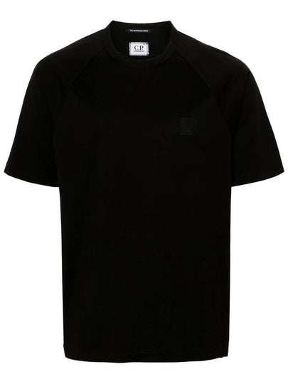 Metropolis Series Short Sleeve T-Shirt Black - CP COMPANY - BALAAN 2