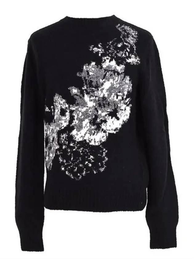 Men s printed wool knit black 438566 - ALEXANDER MCQUEEN - BALAAN 6