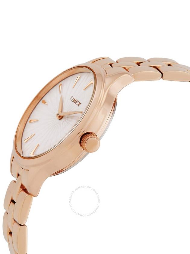 City Payton Metal Watch Rose Gold - TIMEX - BALAAN 3