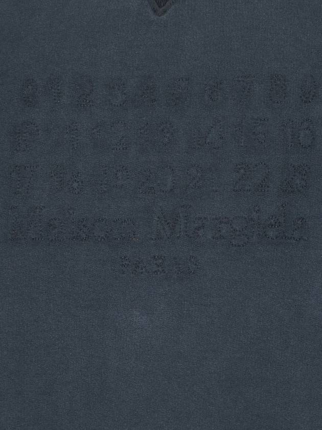 Reverse Logo Cotton Hoodie Black - MAISON MARGIELA - BALAAN 4