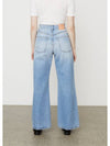 Relaxed Fit Denim Wide Jeans Light Blue - ACNE STUDIOS - BALAAN 4