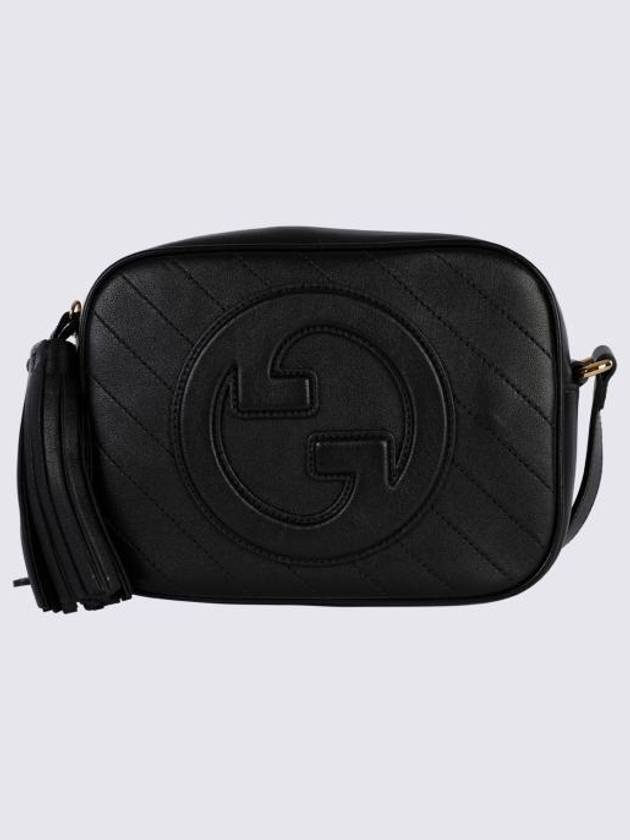 Blondie Small Leather Shoulder Bag Black - GUCCI - BALAAN 6