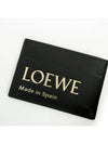 Logo Print Card Holder Wallet Black CLE0322X011100 - LOEWE - BALAAN 4