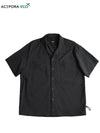 Nylon Washa Short Sleeve Shirt Charcoal - OFFGRID - BALAAN 2