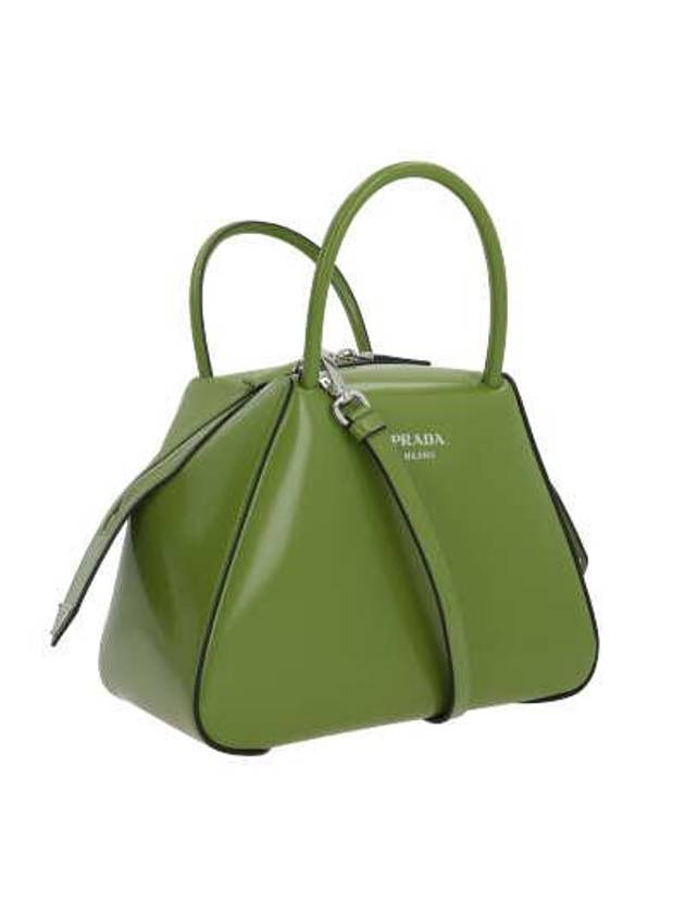 Brushed Supernova Tote Bag Fern Green - PRADA - BALAAN 3