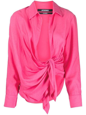 JACQUEMUS Shirts Pink - JACQUEMUS - BALAAN 1