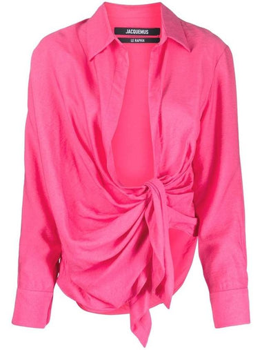 JACQUEMUS Shirts Pink - JACQUEMUS - BALAAN 1