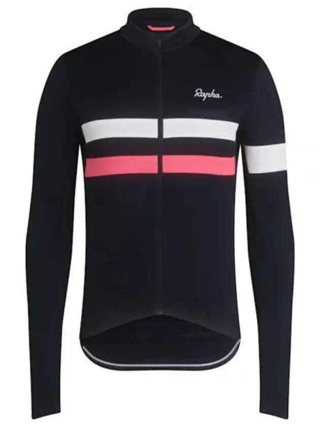 MEN'S BREVET LONG SLEE REVE JERSEY BJR09LSDPW Men's Brevet Long Sleeve Jersey - RAPHA - BALAAN 1