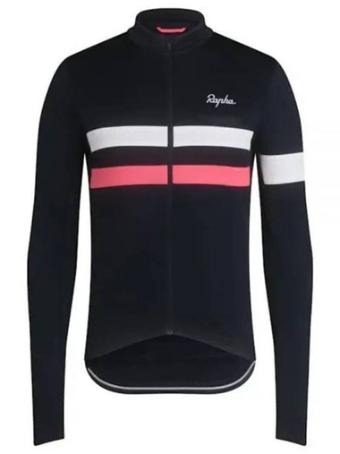 MEN S BREVET LONG SLEEVE JERSEY BJR09LSDPW - RAPHA - BALAAN 1