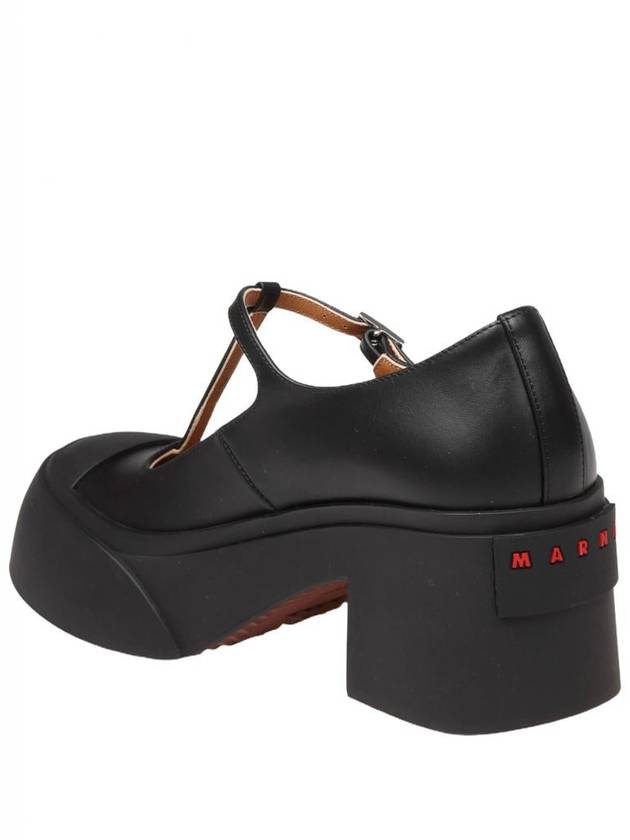 Marni Mary Jane Shoes In Smooth Calfskin - MARNI - BALAAN 4