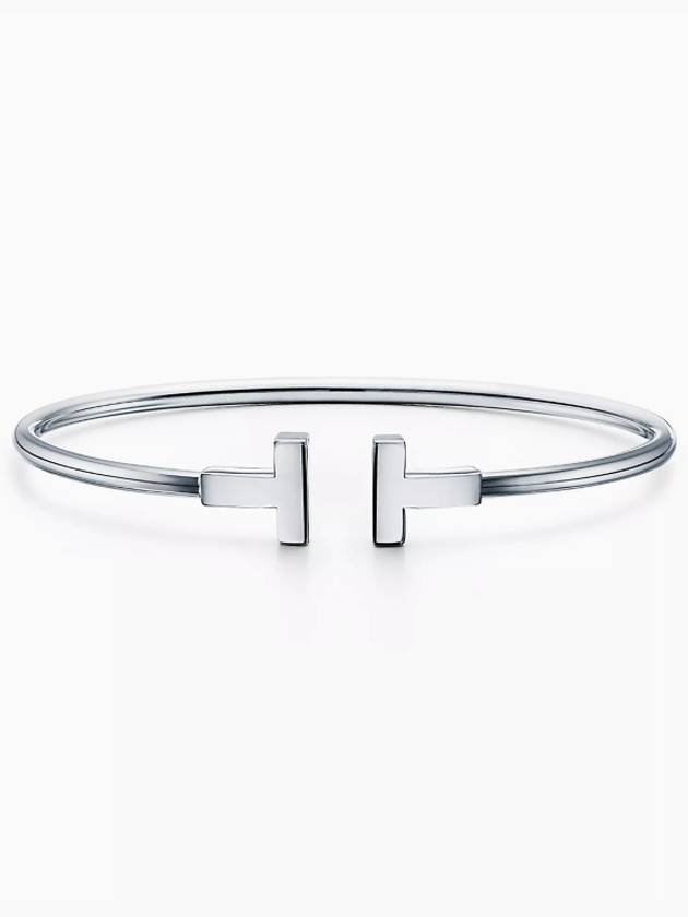 T wire bracelet medium white gold - TIFFANY & CO. - BALAAN 2