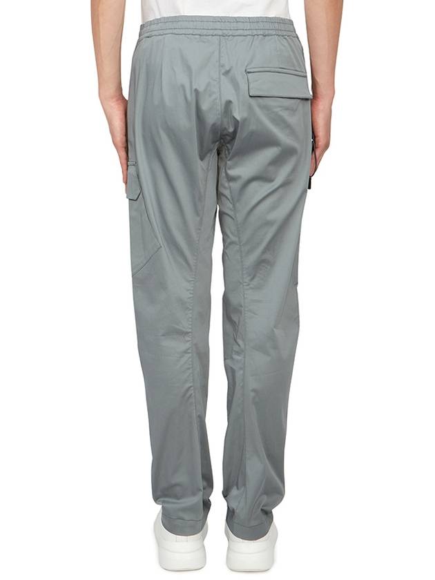 Drawstring Waist Satin Cargo Straight Pants Turbulence - CP COMPANY - BALAAN 4