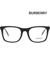 Eyewear Square Eyeglasses Black - BURBERRY - BALAAN 4