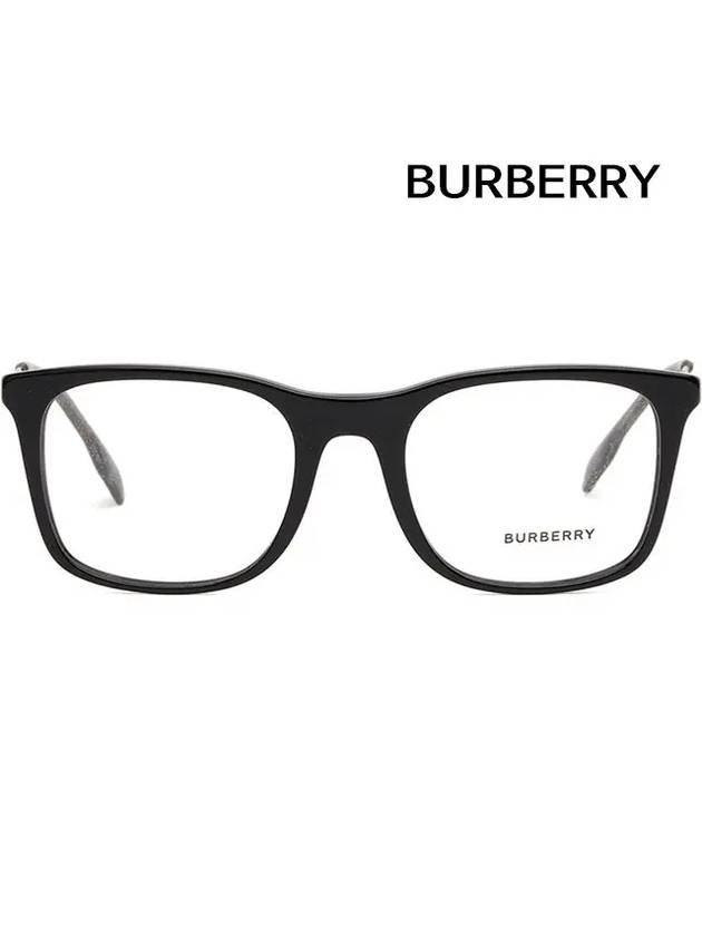 Eyewear Square Eyeglasses Black - BURBERRY - BALAAN 4