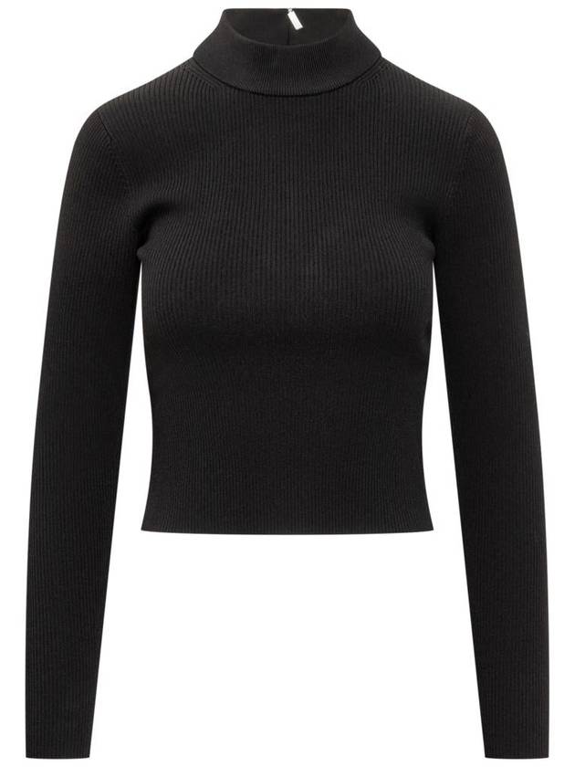 Michael Kors Mock Nk Rib Sweater - MICHAEL KORS - BALAAN 1