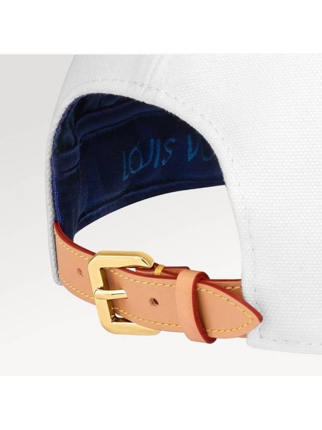 Men's Rainbow Ball Cap White - LOUIS VUITTON - BALAAN 4