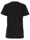 Aby Logo Short Sleeve T-Shirt Black - ISABEL MARANT - BALAAN 4