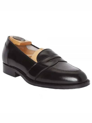 6845 Full Strap Loafer Black Shell Cordovan - ALDEN - BALAAN 1