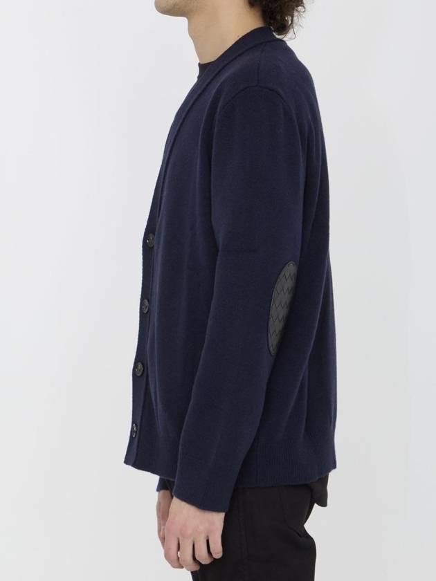 Classic Cashmere Cardigan Navy - BOTTEGA VENETA - BALAAN 4