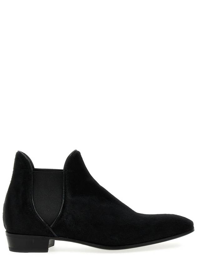 Lidfort Calf Hair Ankle Boots - LIDFORT - BALAAN 1