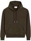 De Coeur Hoodie Dark Coffee - AMI - BALAAN 3