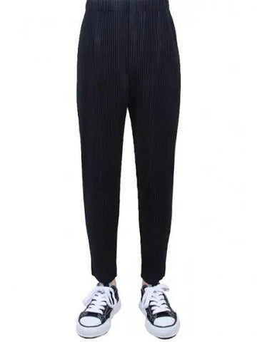 Men s Homme Pliss Pleated Pants Black JF109 15 1120718 - ISSEY MIYAKE - BALAAN 1