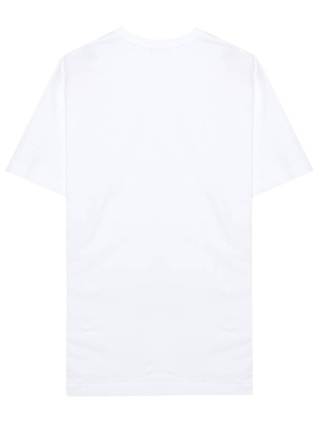 Pixel Red Heart Waffen Short Sleeve T Shirt - COMME DES GARCONS PLAY - BALAAN 2