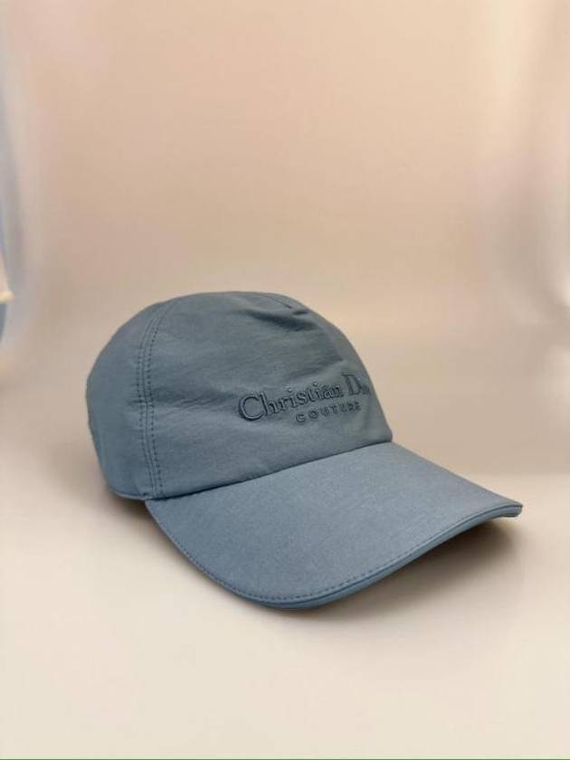 Couture Base Ball Cap Blue Technical - DIOR - BALAAN 2