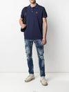 Distressed Paint Skinny Jeans Blue - DSQUARED2 - BALAAN 4