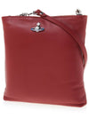 Square Logo Cross Bag Red - VIVIENNE WESTWOOD - BALAAN 3