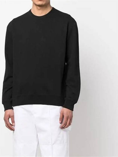 Back Patch Crew Neck Sweat Black - TEN C - BALAAN 2