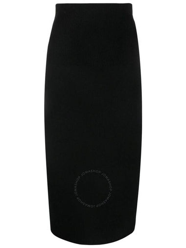 Victoria Beckham Ribbed Body Fitted Pencil Skirt, Brand Size 6 (US Size 2) - VICTORIA BECKHAM - BALAAN 1