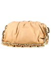 Chain Pouch Shoulder Bag Beige - BOTTEGA VENETA - BALAAN 1