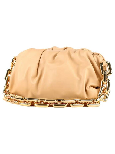 Chain Pouch Bag Beige - BOTTEGA VENETA - BALAAN 1