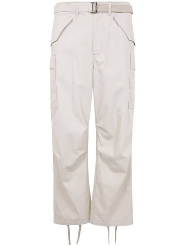 Sacai Cotton Twill Pants Clothing - SACAI - BALAAN 1