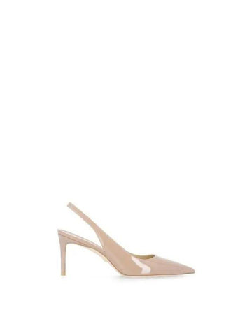 STUART 75 leather slingback heel SLING PUMP patentAJM - STUART WEITZMAN - BALAAN 1