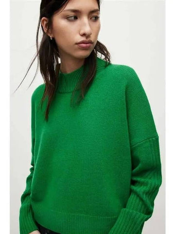 Orion Cashmere Knit WK081X 8141 Green - ALLSAINTS - BALAAN 1