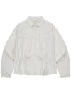 OG Nylon Crop Shirt White - OFFGRID - BALAAN 1