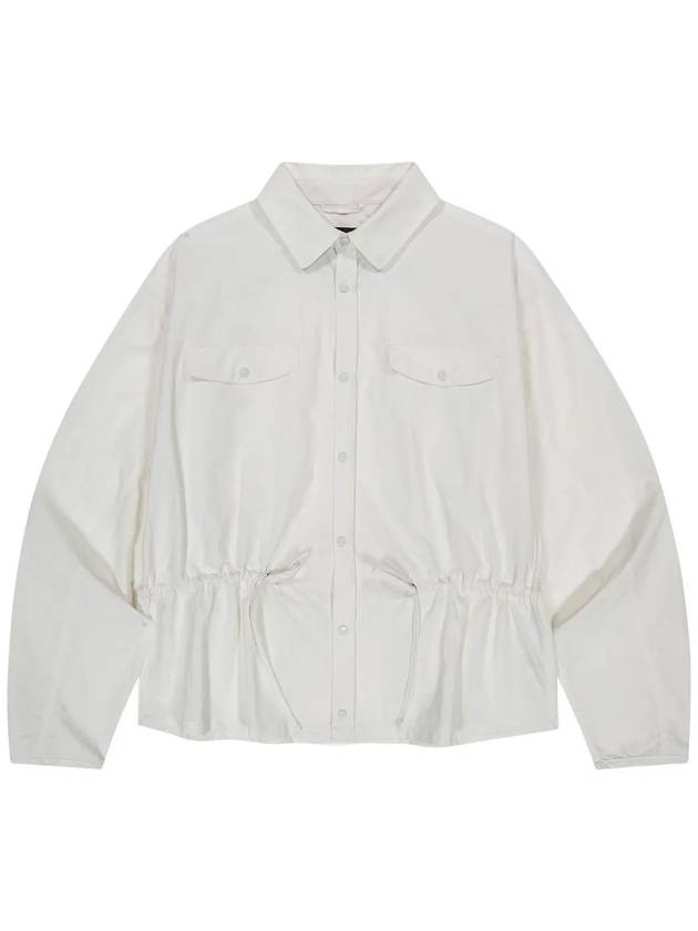 OG Nylon Crop Shirt White - OFFGRID - BALAAN 1