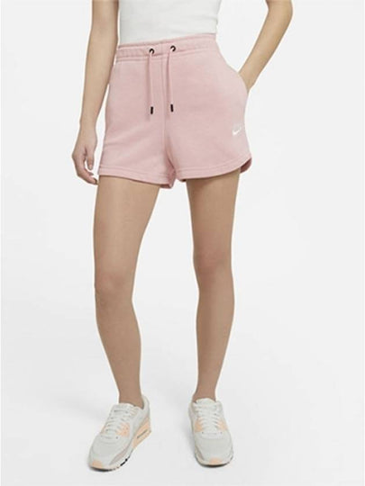 Essentials French Terry Shorts Pink - NIKE - BALAAN 2