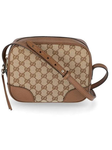 GG Disco Canvas Cross Bag Beige Brown - GUCCI - BALAAN 1