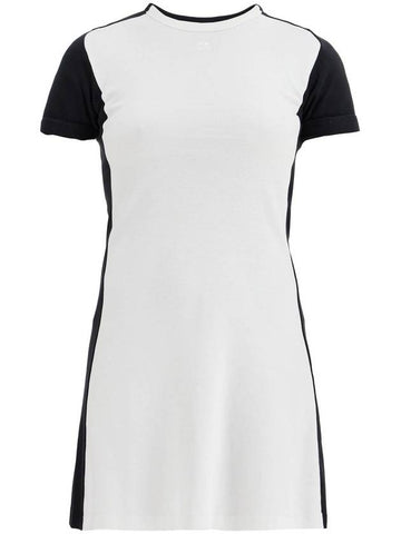 mini contrast frame dress - COURREGES - BALAAN 1