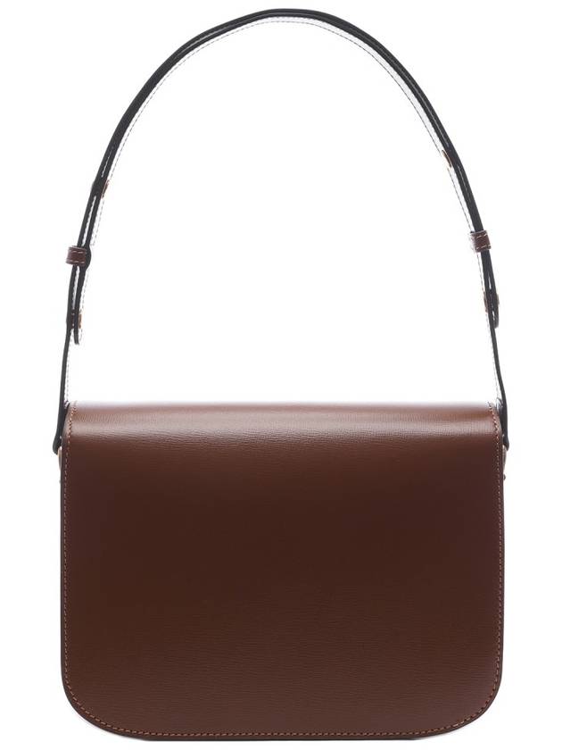 Horsebit 1955 Leather Shoulder Bag Brown - GUCCI - BALAAN 5