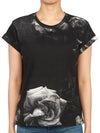 Women's Rosalia Ana Short Sleeve T-Shirt Black - ALLSAINTS - BALAAN 2