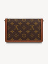 Dauphine Chain Long Wallet Brown - LOUIS VUITTON - BALAAN 4