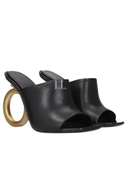 Elina Sandals Heels Black - SALVATORE FERRAGAMO - BALAAN 2