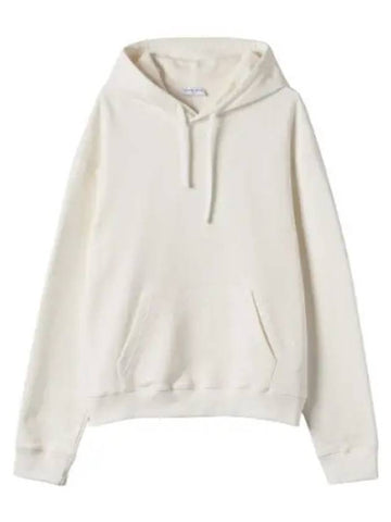 Logo Print Hooded White Sweatshirt - IH NOM UH NIT - BALAAN 1