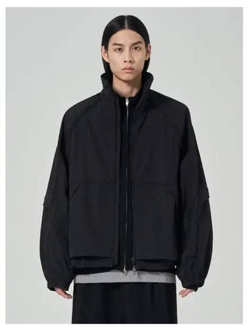 Nylon sleeve detachable utility jumper black domestic product GM0023122015681 - JUUN.J - BALAAN 1